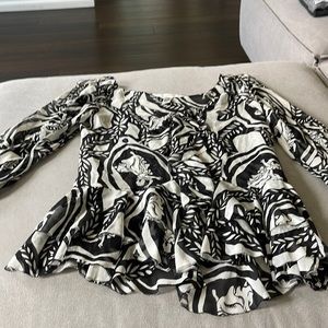 DVF silk blouse